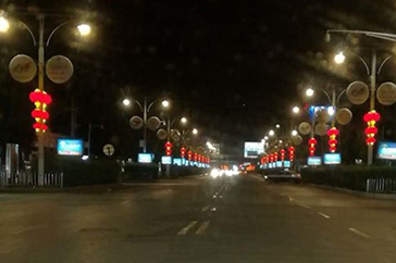城市、高速公路路燈